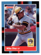 Mike Diaz - Pittsburgh Pirates (MLB Baseball Card) 1988 Donruss # 267 Mint