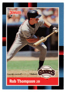 Robby Thompson - San Francisco Giants (MLB Baseball Card) 1988 Donruss # 268 Mint