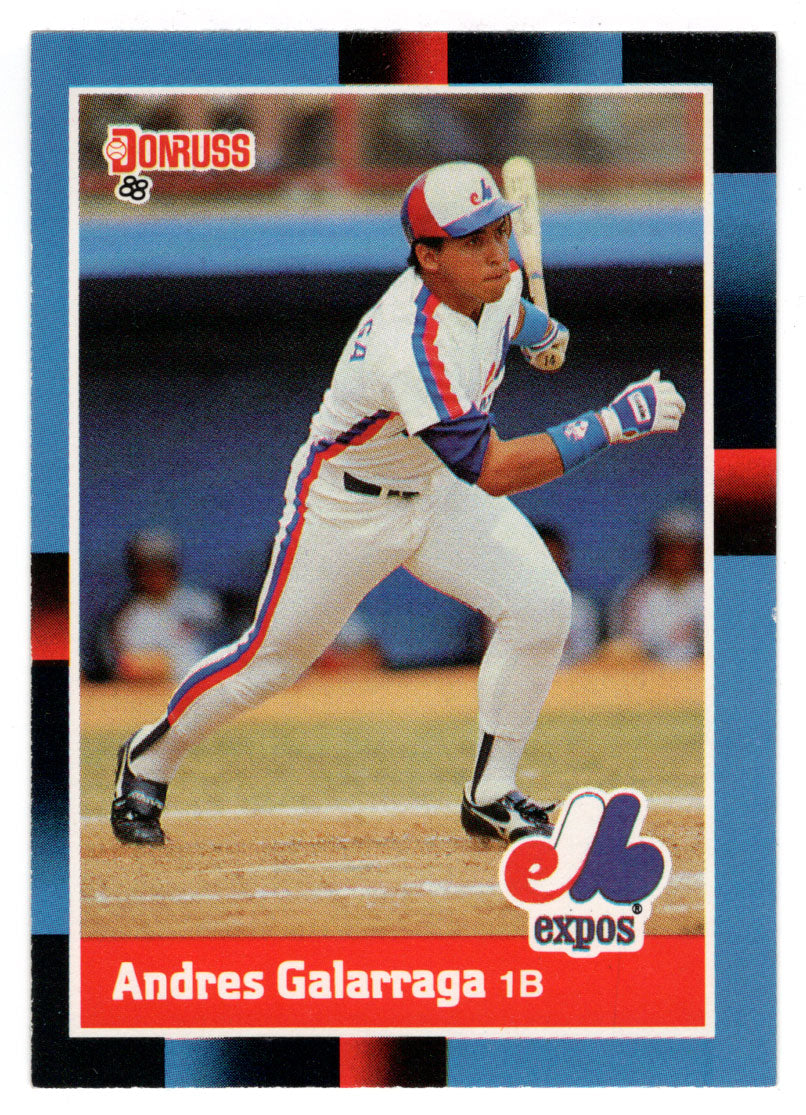 Andres Galarraga - Montreal Expos (MLB Baseball Card) 1988 Donruss # 282 Mint