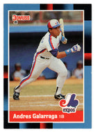 Andres Galarraga - Montreal Expos (MLB Baseball Card) 1988 Donruss # 282 Mint