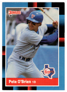 Pete O'Brien - Texas Rangers (MLB Baseball Card) 1988 Donruss # 284 Mint