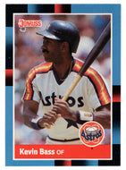 Kevin Bass - Houston Astros (MLB Baseball Card) 1988 Donruss # 286 Mint