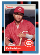 Kal Daniels - Cincinnati Reds (MLB Baseball Card) 1988 Donruss # 289 Mint