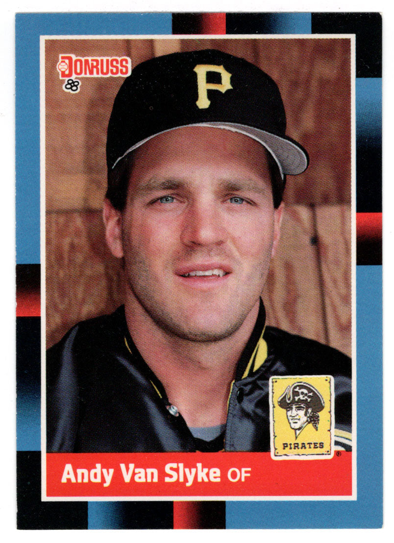 Andy Van Slyke - Pittsburgh Pirates (MLB Baseball Card) 1988