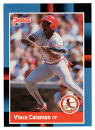 Vince Coleman - St. Louis Cardinals (MLB Baseball Card) 1988 Donruss # 293 Mint