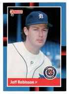 Jeff M. Robinson - Detroit Tigers (MLB Baseball Card) 1988 Donruss # 296 Mint