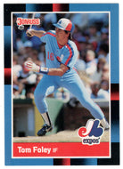 Tom Foley - Montreal Expos (MLB Baseball Card) 1988 Donruss # 303 Mint