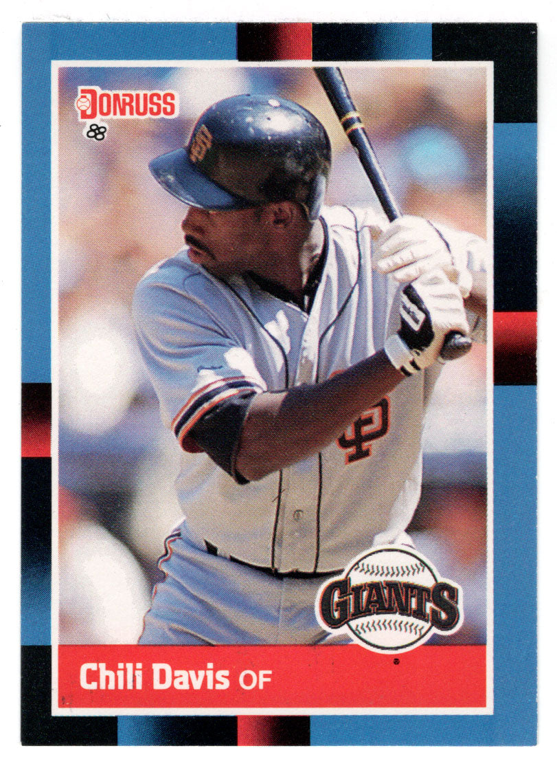 Chili Davis - San Francisco Giants (MLB Baseball Card) 1988 Donruss # 313 Mint