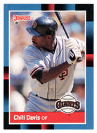 Chili Davis - San Francisco Giants (MLB Baseball Card) 1988 Donruss # 313 Mint