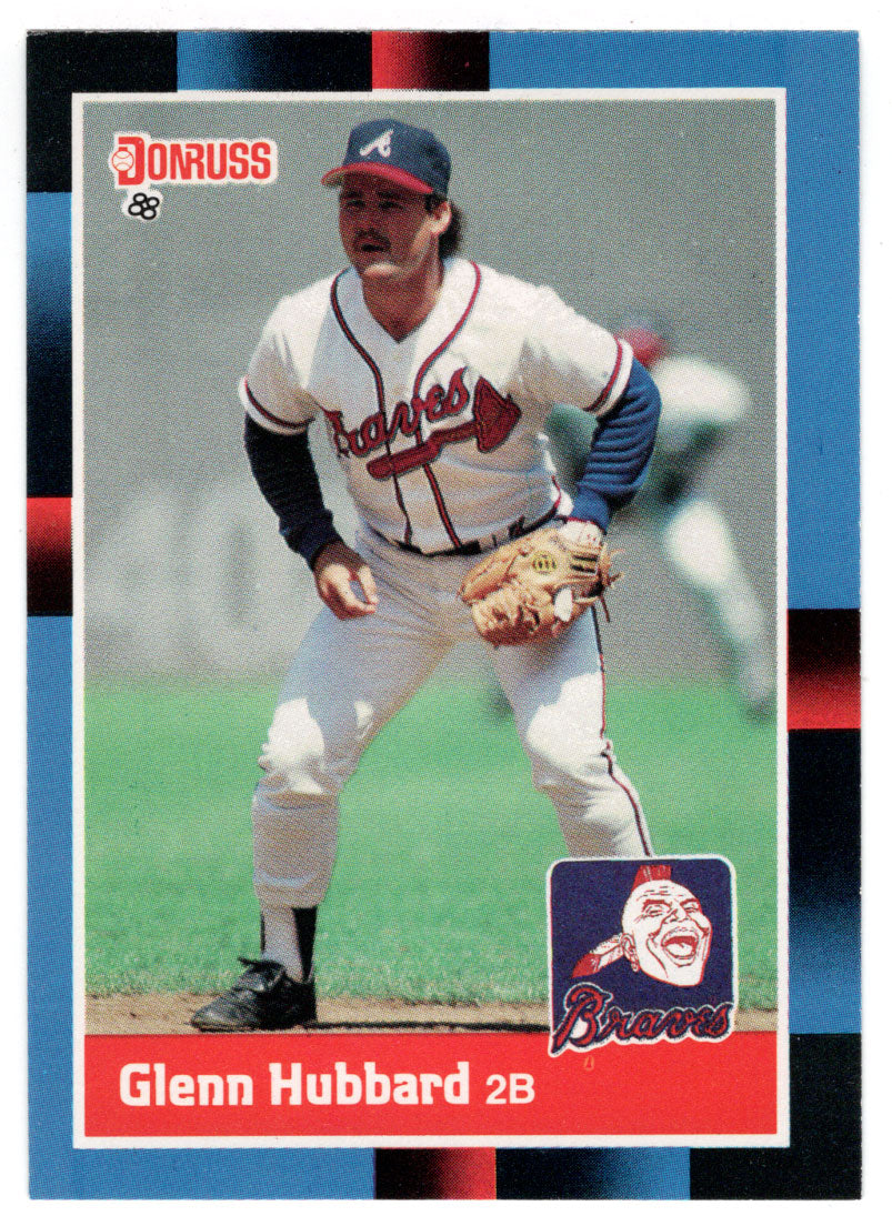 Glenn Hubbard - Atlanta Braves (MLB Baseball Card) 1988 Donruss