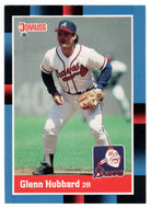 Glenn Hubbard - Atlanta Braves (MLB Baseball Card) 1988 Donruss # 314 Mint