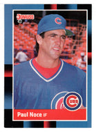 Paul Noce - Chicago Cubs (MLB Baseball Card) 1988 Donruss # 315 Mint
