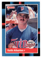 Keith Atherton - Minnesota Twins (MLB Baseball Card) 1988 Donruss # 318 Mint