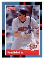 Kent Hrbek - Minnesota Twins (MLB Baseball Card) 1988 Donruss # 320 Mint