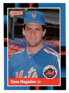 Dave Magadan - New York Mets (MLB Baseball Card) 1988 Donruss # 323 Mint