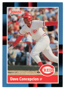 Dave Concepcion - Cincinnati Reds (MLB Baseball Card) 1988 Donruss # 329 Mint