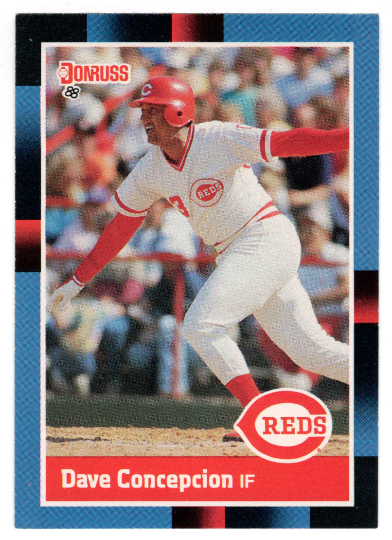 Dave Concepcion - Cincinnati Reds (MLB Baseball Card) 1988 Donruss # 329 Mint