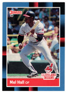 Mel Hall - Cleveland Indians (MLB Baseball Card) 1988 Donruss # 342 Mint