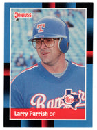 Larry Parrish - Texas Rangers (MLB Baseball Card) 1988 Donruss # 347 Mint