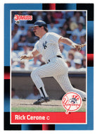 Rick Cerone - New York Yankees (MLB Baseball Card) 1988 Donruss # 351 Mint