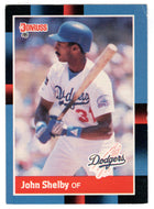 John Shelby - Los Angeles Dodgers (MLB Baseball Card) 1988 Donruss # 352 Mint