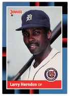 Larry Herndon - Detroit Tigers (MLB Baseball Card) 1988 Donruss # 353 Mint