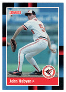 John Habyan - Baltimore Orioles (MLB Baseball Card) 1988 Donruss # 354 Mint