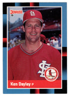 Ken Dayley - St. Louis Cardinals (MLB Baseball Card) 1988 Donruss # 357 Mint