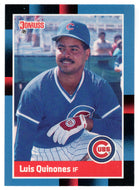 Luis Quinones - Chicago Cubs (MLB Baseball Card) 1988 Donruss # 365 Mint