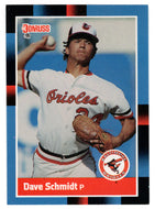 Dave Schmidt - Baltimore Orioles (MLB Baseball Card) 1988 Donruss # 371 Mint