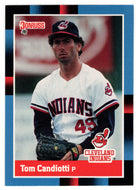Tom Candiotti - Cleveland Indians (MLB Baseball Card) 1988 Donruss # 377 Mint