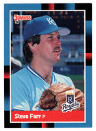 Steve Farr - Kansas City Royals (MLB Baseball Card) 1988 Donruss # 378 Mint