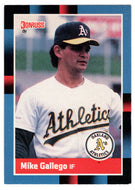 Mike Gallego - Oakland Athletics (MLB Baseball Card) 1988 Donruss # 379 Mint