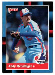 Andy McGaffigan - Montreal Expos (MLB Baseball Card) 1988 Donruss # 380 Mint