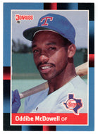 Oddibe McDowell - Texas Rangers (MLB Baseball Card) 1988 Donruss # 382 Mint