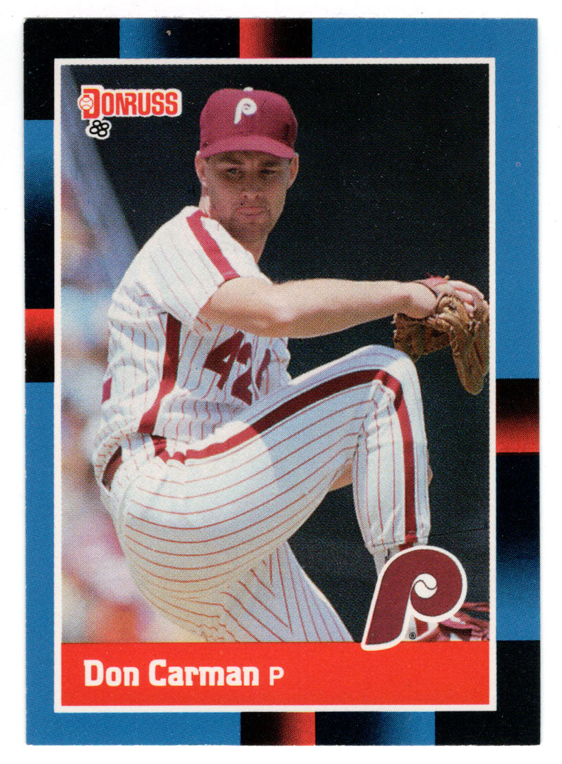 Don Carman - Philadelphia Phillies (MLB Baseball Card) 1988 Donruss # 385 Mint