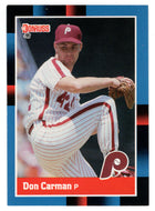 Don Carman - Philadelphia Phillies (MLB Baseball Card) 1988 Donruss # 385 Mint