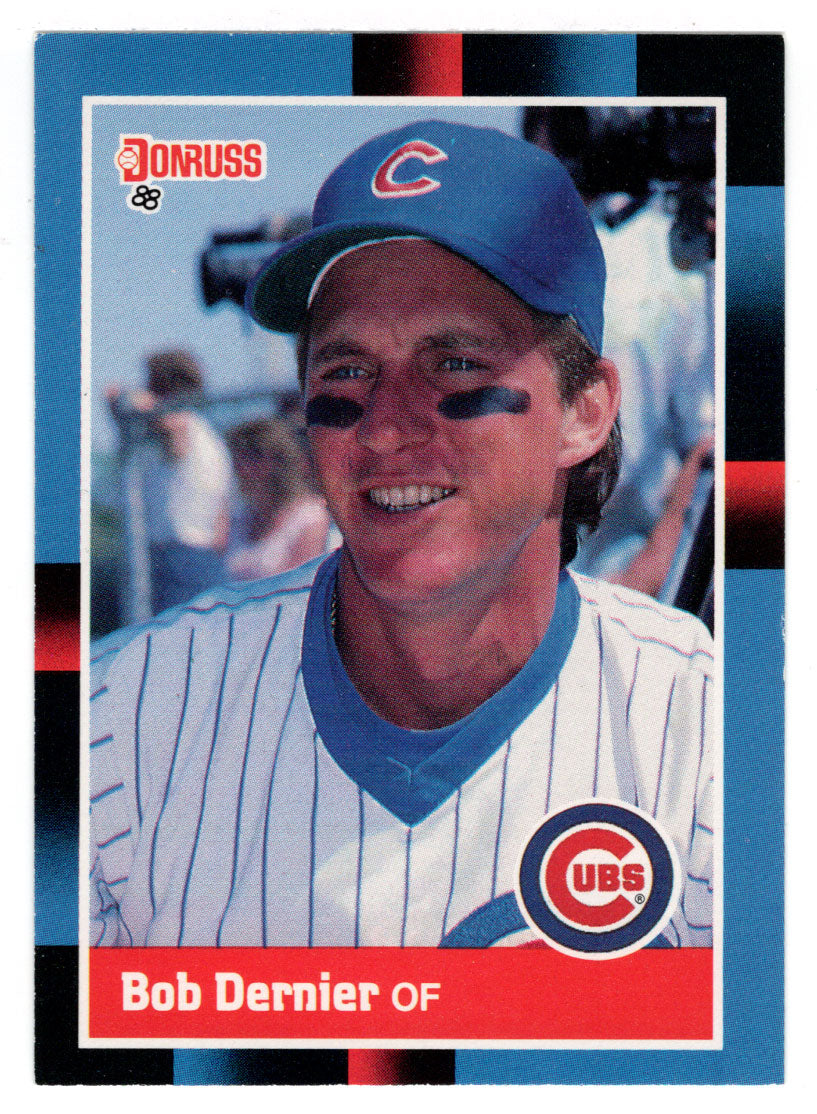 Bob Dernier - Chicago Cubs (MLB Baseball Card) 1988 Donruss # 392 Mint