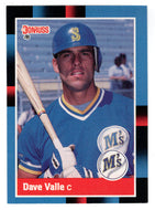 Dave Valle - Seattle Mariners (MLB Baseball Card) 1988 Donruss # 393 Mint