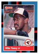 Mike Young - Baltimore Orioles (MLB Baseball Card) 1988 Donruss # 396 Mint