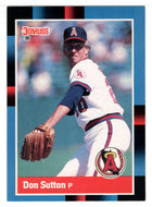 Don Sutton - California Angels (MLB Baseball Card) 1988 Donruss # 407 Mint