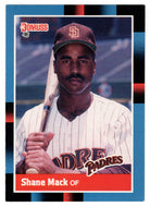 Shane Mack - San Diego Padres (MLB Baseball Card) 1988 Donruss # 411 Mint