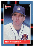 Mike Henneman RC - Detroit Tigers (MLB Baseball Card) 1988 Donruss # 420 Mint