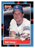 Matt Young - Los Angeles Dodgers (MLB Baseball Card) 1988 Donruss # 423 Mint