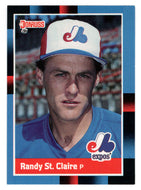 Randy St.Claire - Montreal Expos (MLB Baseball Card) 1988 Donruss # 426 Mint
