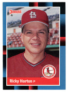 Ricky Horton - St. Louis Cardinals (MLB Baseball Card) 1988 Donruss # 430 Mint