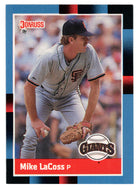 Mike LaCoss - San Francisco Giants (MLB Baseball Card) 1988 Donruss # 436 Mint