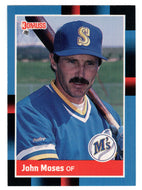 John Moses - Seattle Mariners (MLB Baseball Card) 1988 Donruss # 440 Mint