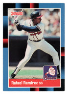 Rafael Ramirez - Atlanta Braves (MLB Baseball Card) 1988 Donruss # 448 Mint