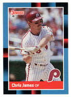 Chris James - Philadelphia Phillies (MLB Baseball Card) 1988 Donruss # 453 Mint